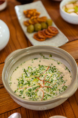 Steamed eggs korea food