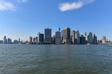 Naklejka premium Downtown New York City