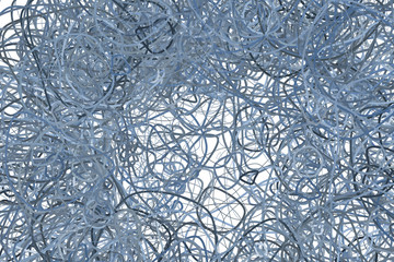 Color abstract motion, particle or random geometric pattern generative art background. Digital, web, creative & cover.