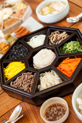 gujeolpan korea Nine food