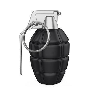 Grenade Bomb Isolated