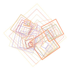 Abstract conceptual geometric square, rectangle pattern. Web, design, shape & surface.