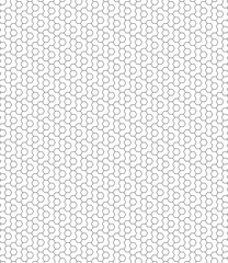 Geometric abstract vector pattern. Geometric modern ornament. Seamless modern black and white background