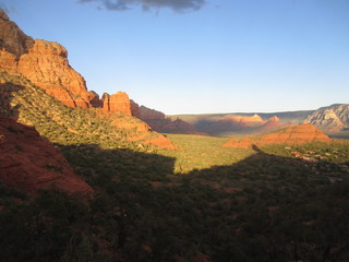 Sedona Red Rocks with Shadow