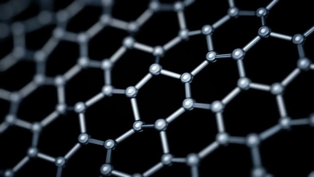Graphene nano structure sheet in the laboratory at atomic scale