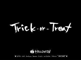 할로윈 포스터 / 손으로 그린 할로윈 그림