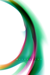 Holographic fluid colors flow, colorful liquid mixing colours motion concept