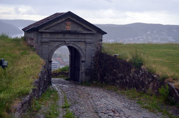 Fototapeta na wymiar Fortress Fredriksen. Halden,Norway