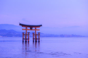 Obraz premium 広島 宮島の風景