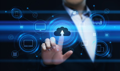 Cloud Computing Technology Internet Storage Network Concept