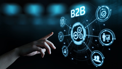 B2B Business Company Commerce Technology Marketing concept