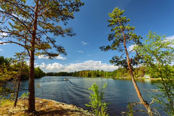 Saimaa lake nearby Lappeenranta, Finland