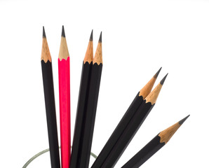 many group of black pencil