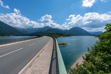 Sylvensteinsee Br&uuml;cke