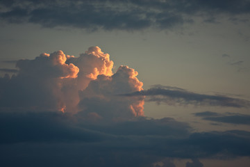 Obraz premium Chmury burzowe