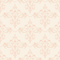 Seamless flourish pattern