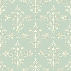 Seamless regal ornament © mayalis