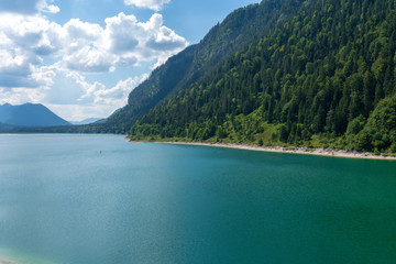 Obraz premium Sylvensteinsee