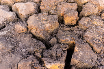 cracked stone, earth cracked