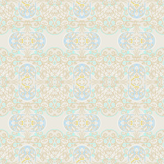 Elegance Seamless pattern with lace ornament