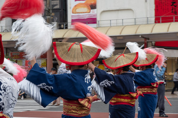 祭り　フェスティバル　5000人総踊りえれこっちゃみやざき　宮崎の夏79