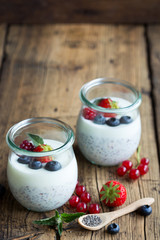 Healthy Chia seed pudding