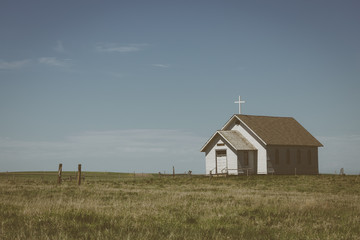 Old wild west church