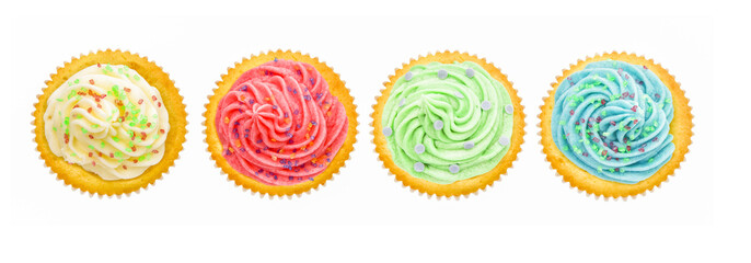 Bunte Muffins