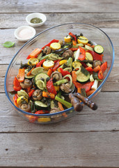 Grilled vegetables