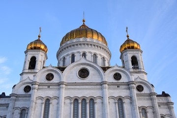 Fototapeta na wymiar cathédrale du Christ-saint-Sauveur, Moscou