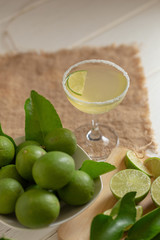 Glass the vodka and Squeeze the lemon lightly, and Salt on the edge of the glass