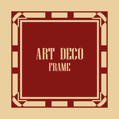 Art Deco Frame