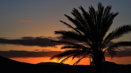 Sunset on Fuerteventura