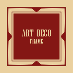 Art Deco Frame