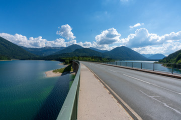 Sylvensteinsee Br&uuml;cke