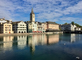 Lindenhof in Zürich in der Schweiz