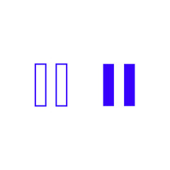 Rewind vector icon isolated on background. Trendy sweet symbol. Logo illustration