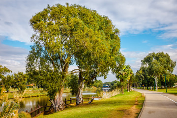 View of Yarkon Park, Tel Aviv, Israel