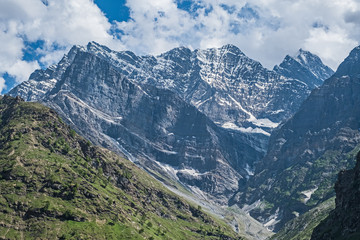 Fototapeta na wymiar Indien- Himachal Pradesh- Rothang Pass