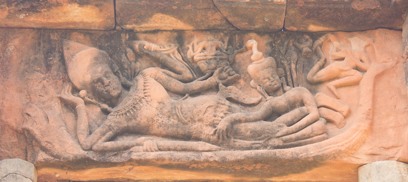Vishnu sculpture