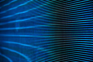 Naklejka premium LED screen close-up