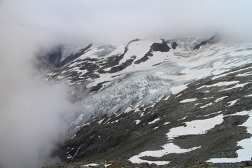 Glacier near Neue Prager Hütte, Grossvenediger, Austria