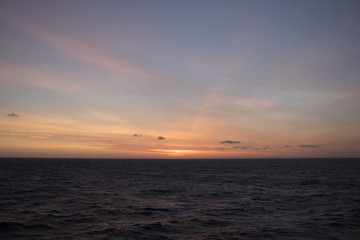 Fototapeta premium Sunrise in the Irish Sea