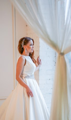 Fototapeta premium beautiful red-haired bride