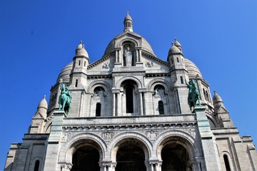 Fototapeta na wymiar Montmartre à Paris.