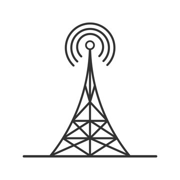 communication tower logo