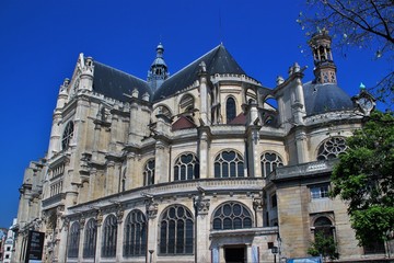 Fototapeta na wymiar Eglise de Saint-Eustache.