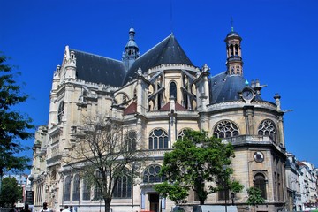 Obraz premium Eglise de Saint-Eustache.