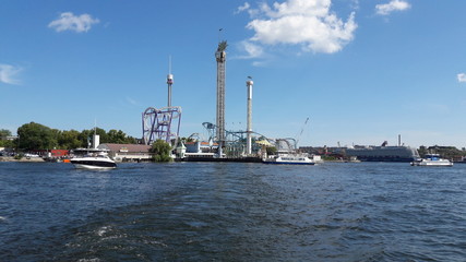 Stockholm, parc d'attraction