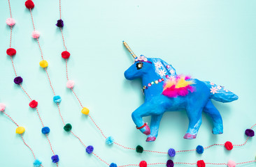 Painted unicorn © arinahabich